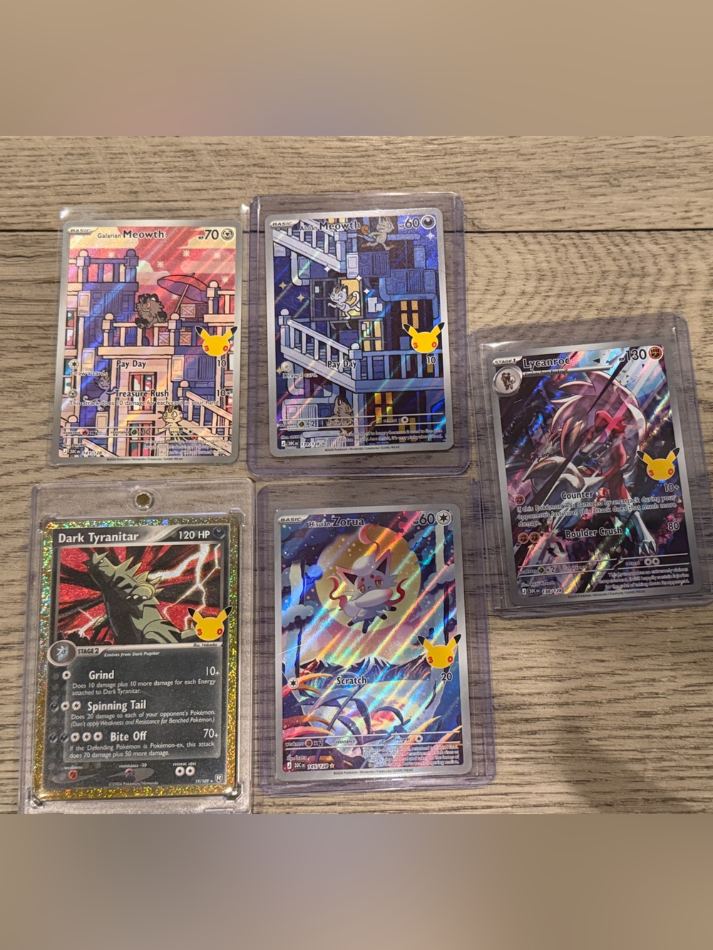 Pokémon 30th Celebration Card Lot – $50